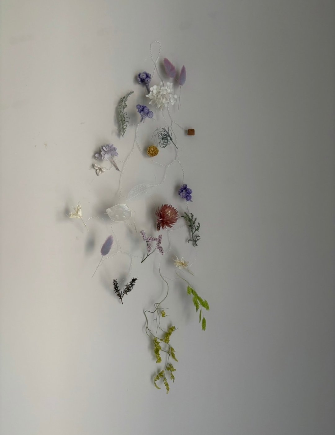 花织梦 幻紫∣ 永生干燥花艺。挂饰.生活布置。礼物 - 摆饰 - 植物．花 紫色