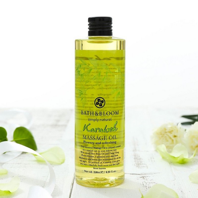 【Bath & Bloom】卡拉薇花脸部及身体按摩油 260ml - 精华液/安瓶 - 其他材质 