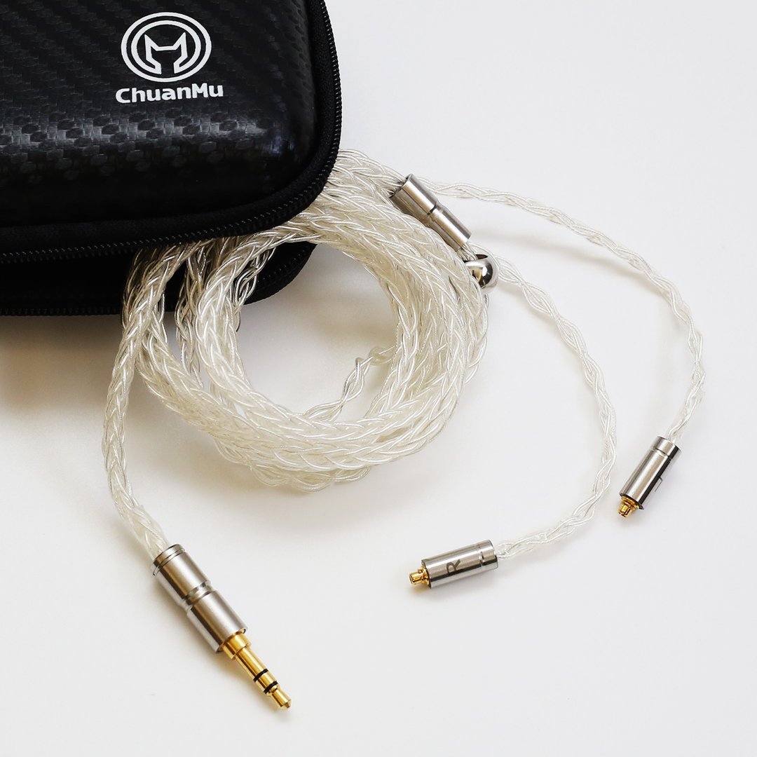 专业 8股 单晶铜镀银 mmcx 耳机升级线【川木】全新现货【W232】 - 数码小物 - 其他材质 