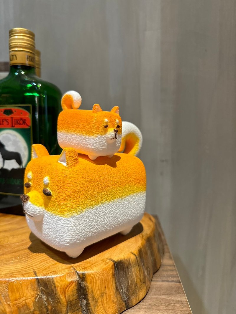 小吐司柴犬 - 玩偶/公仔 - 塑料 橘色