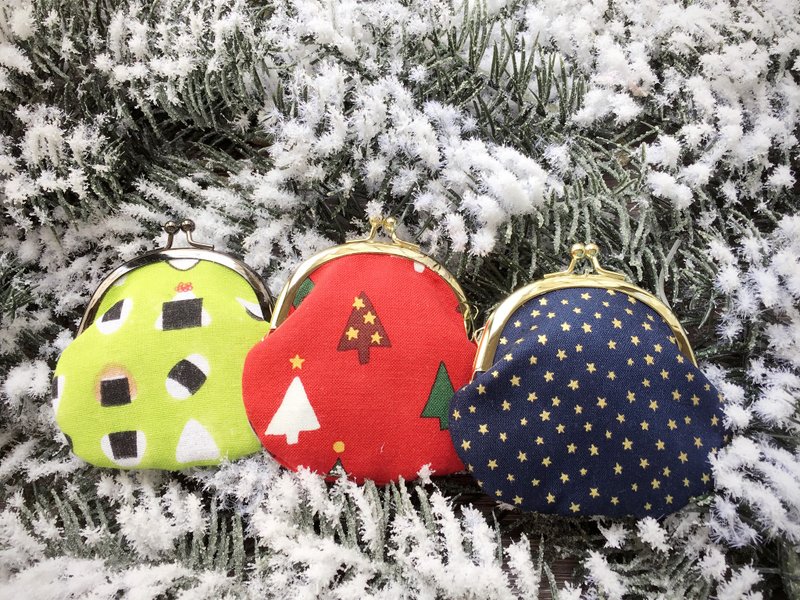 耶诞节特惠组IIII(3入） - 零钱包 - 棉．麻 多色