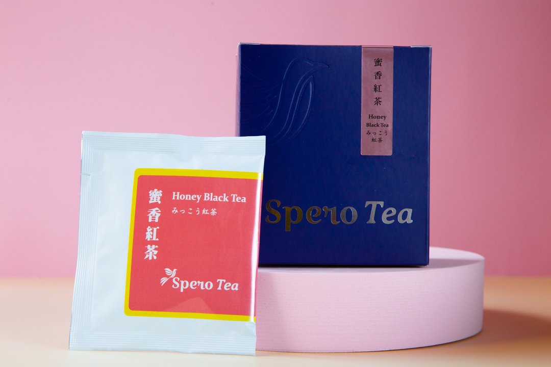 蜜香红茶 原叶三角立体茶包 - 湛蓝盒装8入 - 茶 - 新鲜食材 