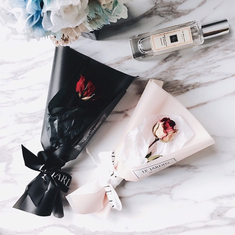 “ Le Jardin ”干燥玫瑰 韩系手做迷你小花束 / 情人节 生日礼物  婚礼小物 - 植栽/盆栽 - 植物．花 