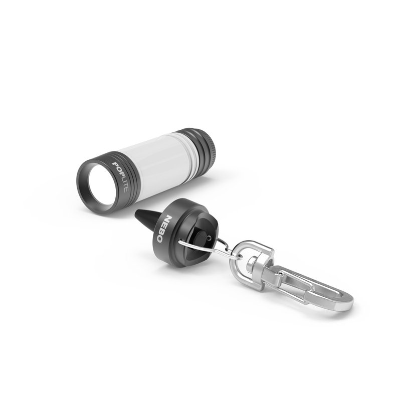 【NEBO】POPLite随身便利LED灯-黑(吊卡) - 露营用品 - 铝合金 黑色