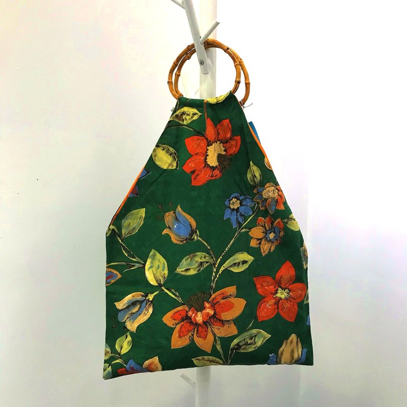 手提百变包 万用/外出/环保 台湾手工包袋 绿野仙踪 - 手提包/手提袋 - 棉．麻 