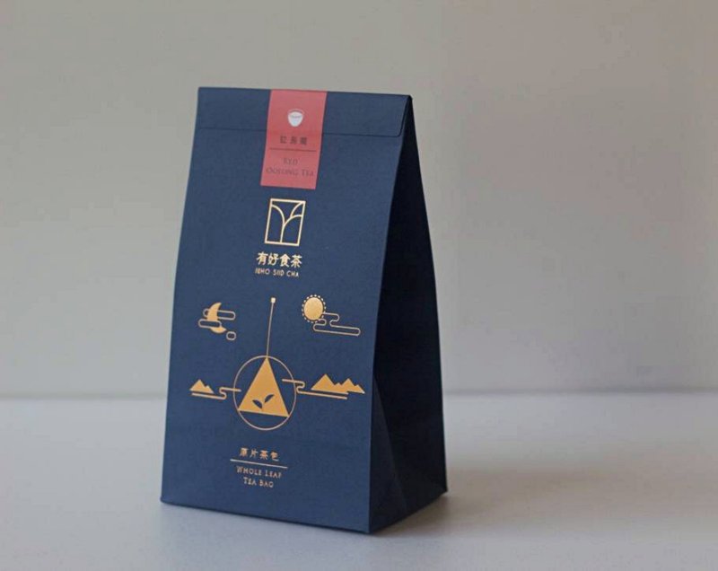【原叶茶包】红乌龙茶包 12入 - 茶 - 新鲜食材 红色