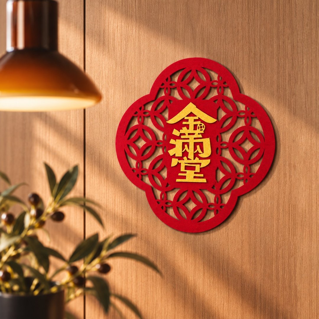黄金万两质感春联(2入) - 红包/春联 - 其他人造纤维 红色