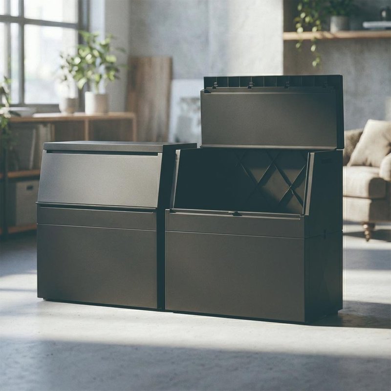 RISU SOLOW 掀盖式多功能收纳箱 250L - 收纳用品 - 塑料 