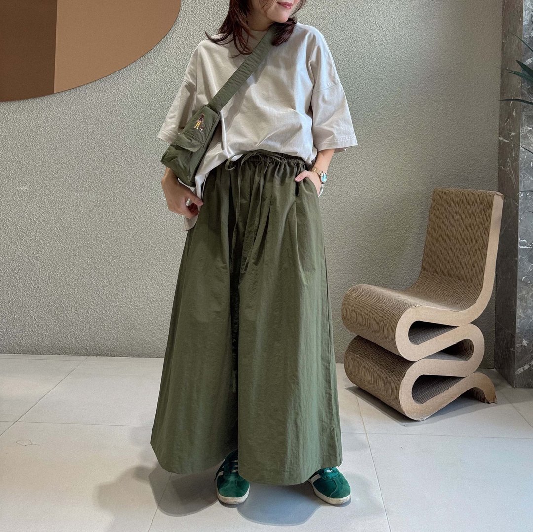 Giant 长裤 moss 绿色 - 女装长裤 - 其他材质 绿色