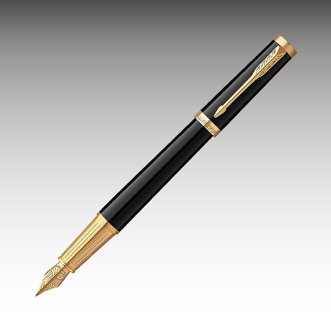 Parker 派克 精英系列丽雅黑金钢笔  免费刻字 - 钢笔 - 其他金属 黑色