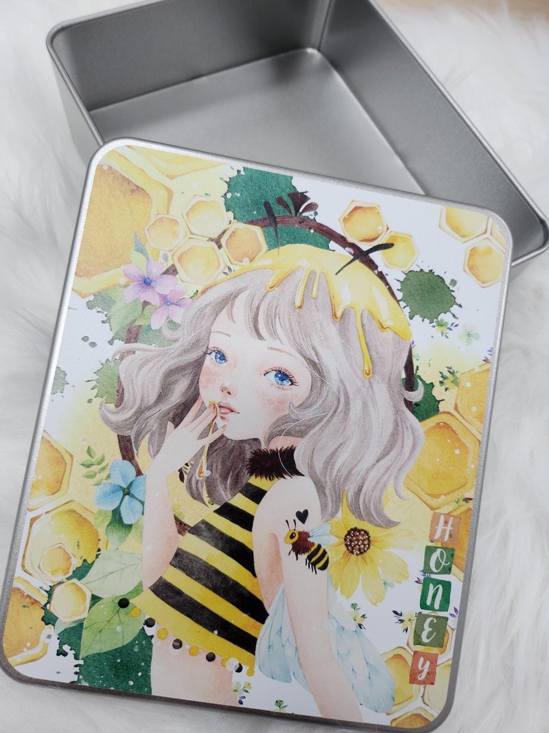 小蜜蜂铁盒 - 铅笔盒/笔袋 - 其他金属 