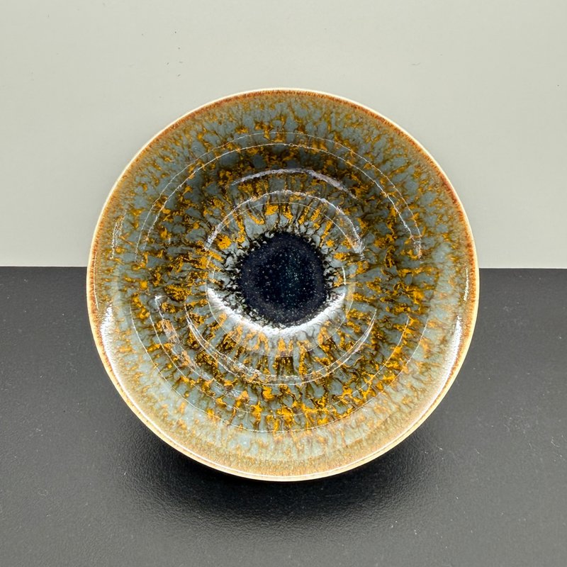 极品油滴天目饮杯 90ml 台湾陶艺名家 邱奕志 Y1-02 - 茶具/茶杯 - 瓷 咖啡色