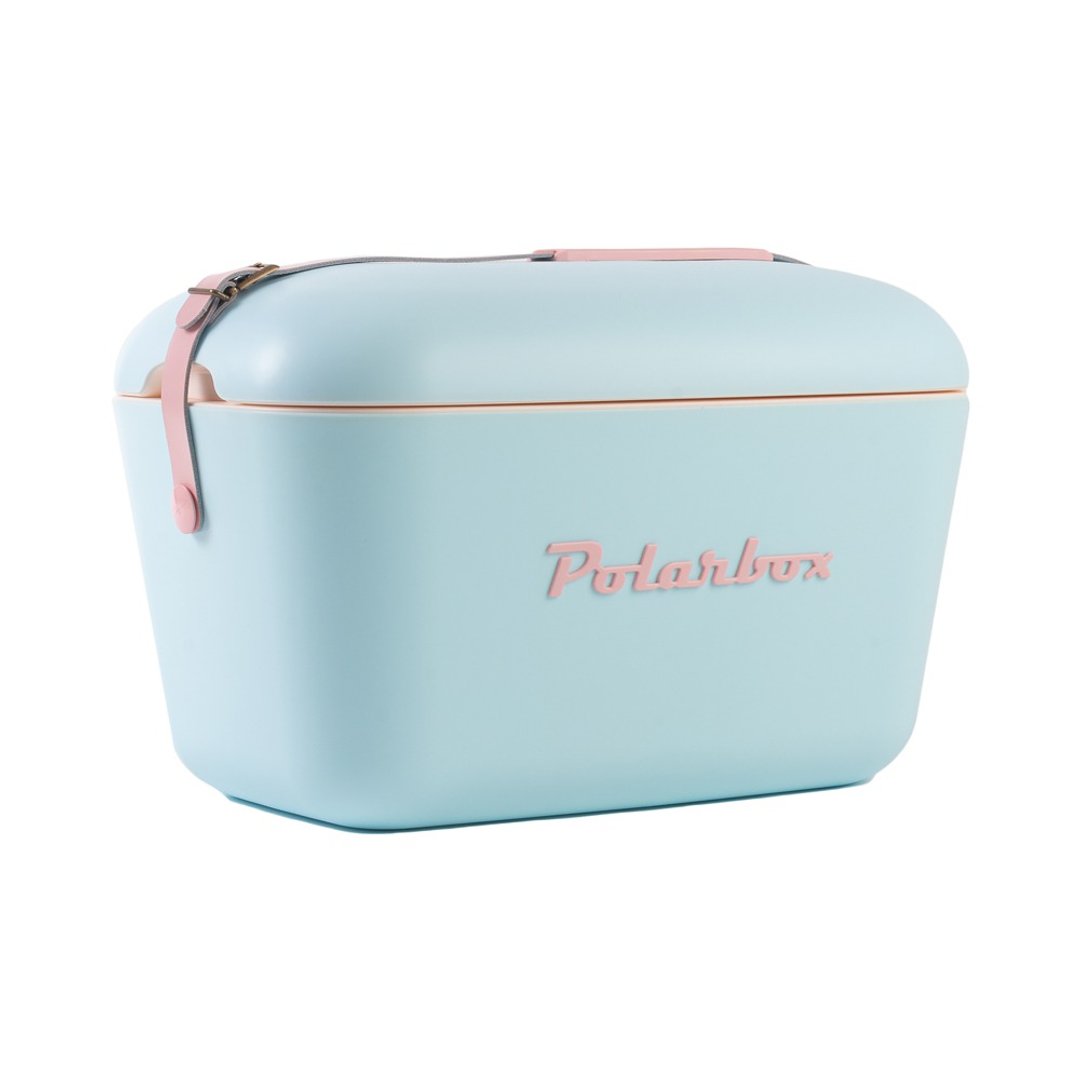 西班牙 Polarbox 12L流行时尚露营野餐保冰盒-巴塞隆纳天空蓝 - 露营用品 - 塑料 蓝色