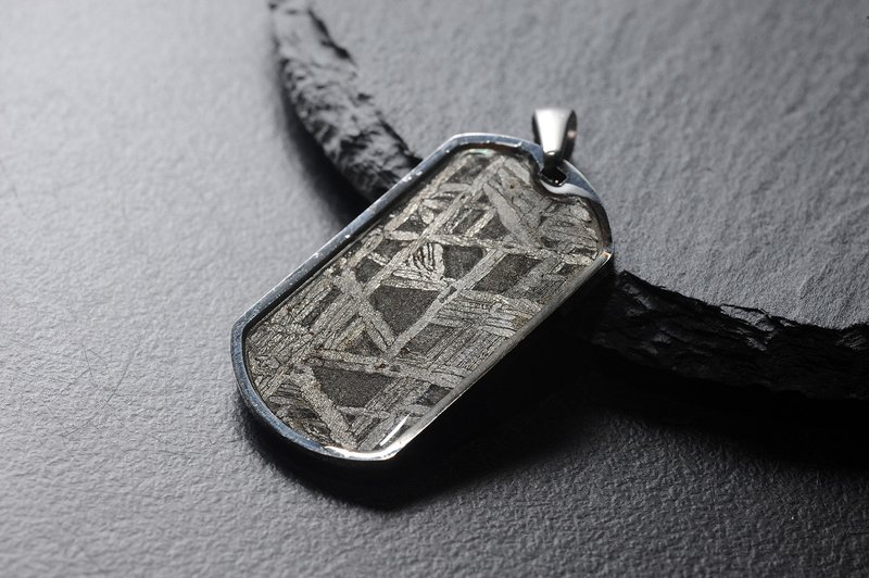 阿勒泰天铁 镍铁陨石 天铁项链 - 项链 - 贵金属 