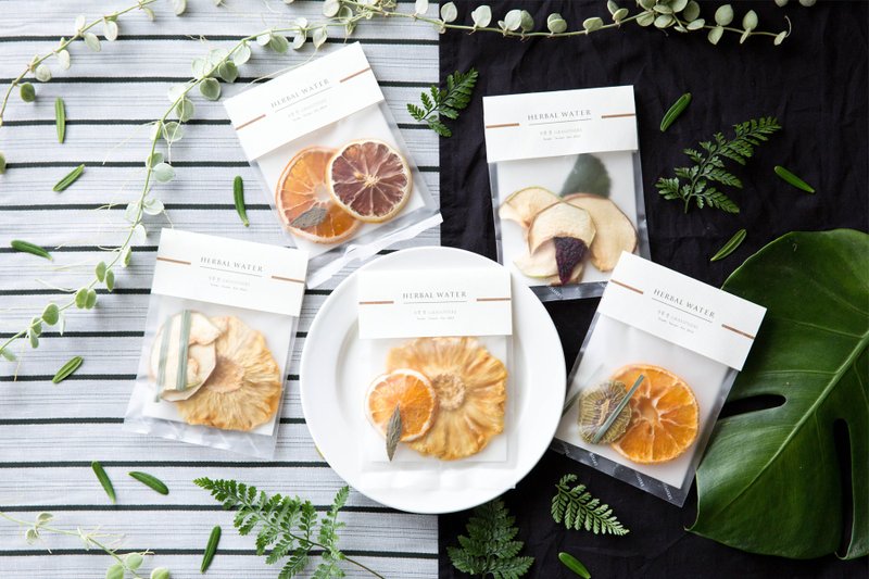 ❖小草作❖ 香草果干水婚礼/活动组 (每组10包) - 水果干 - 新鲜食材 绿色