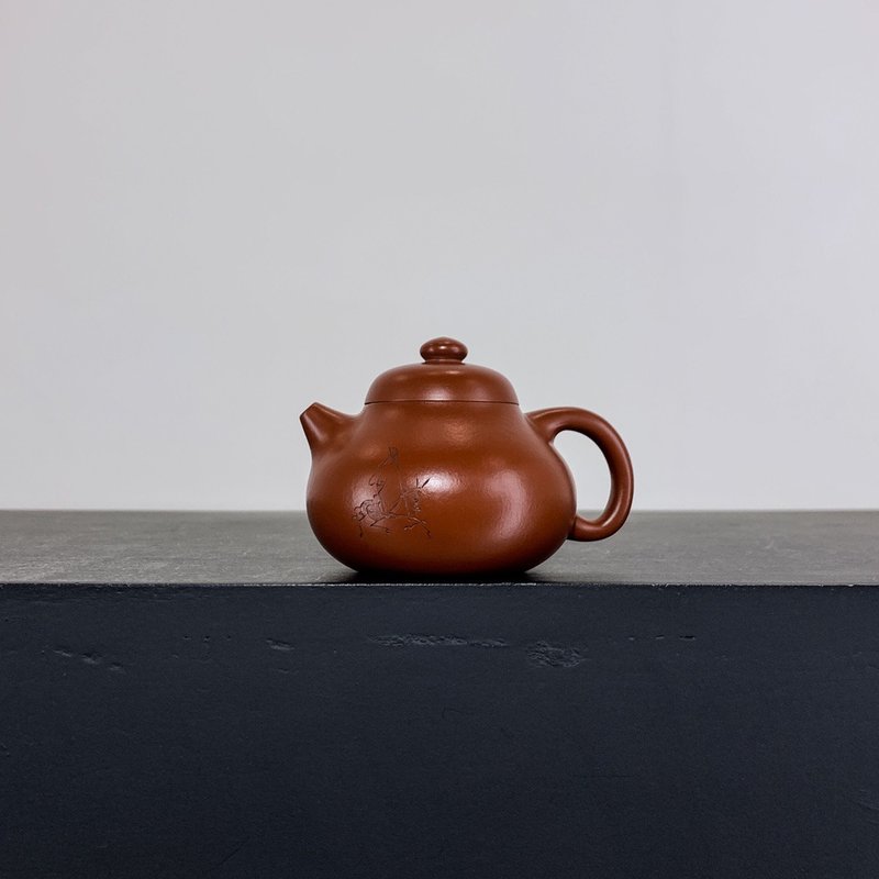 文旦 150cc 细砂朱泥 油润如玉 造型古雅大方实用经典器 - 茶具/茶杯 - 陶 灰色