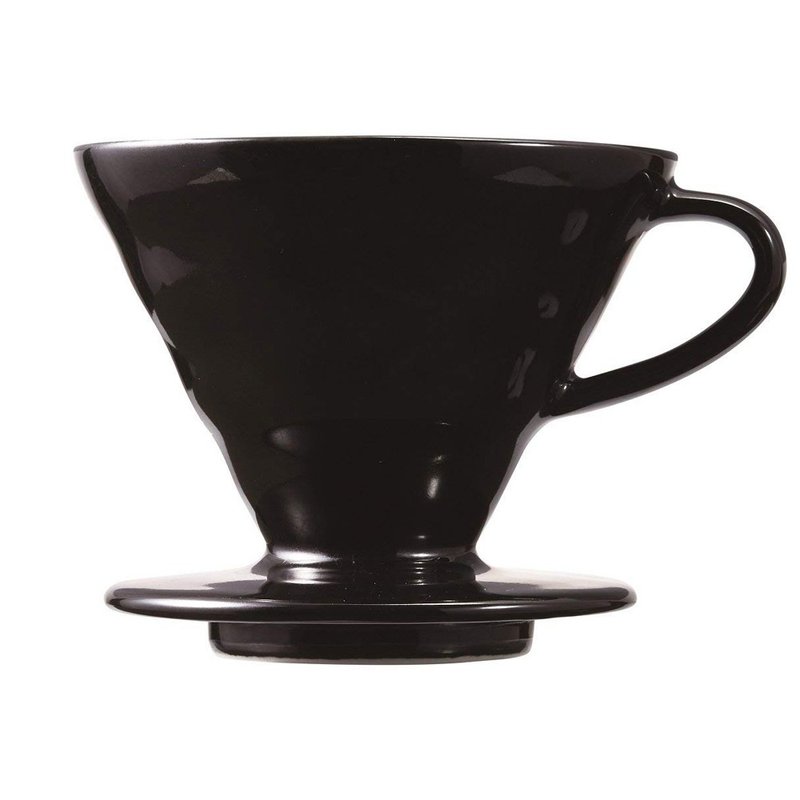 HARIO 粕谷哲监制V60黑色磁石02滤杯 / KDC-02-B - 咖啡壶/周边 - 瓷 黑色