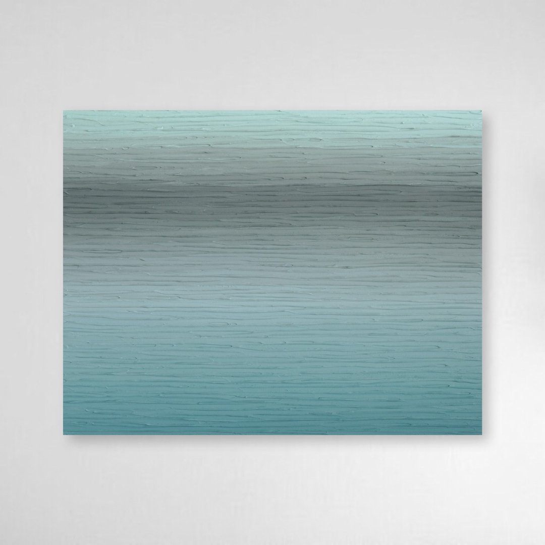 【包邮】艺术 抽象画 海景 蓝色 灰色 艺术 - 海报/装饰画/版画 - 压克力 蓝色