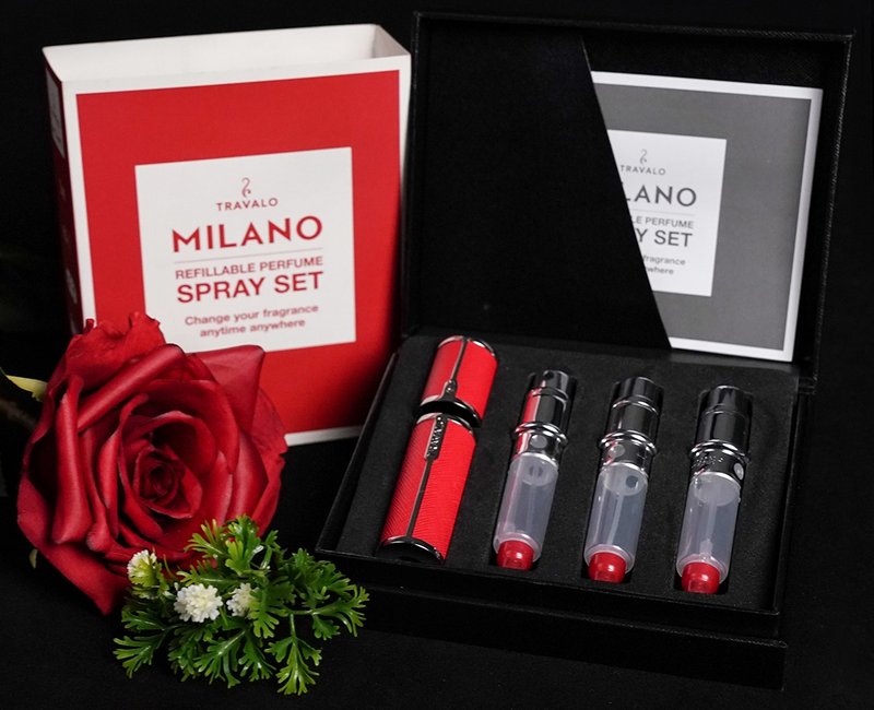 英国 Travalo 便擕式香水分装瓶 Milano 套装系列 香水瓶 分装瓶 - 收纳用品 - 人造皮革 