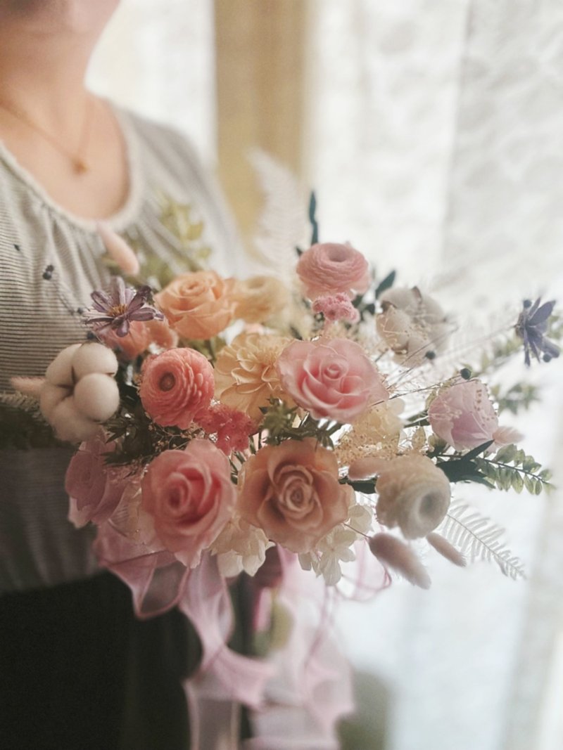 永生捧花订制/结婚捧花/定制 - 干燥花/捧花 - 植物．花 