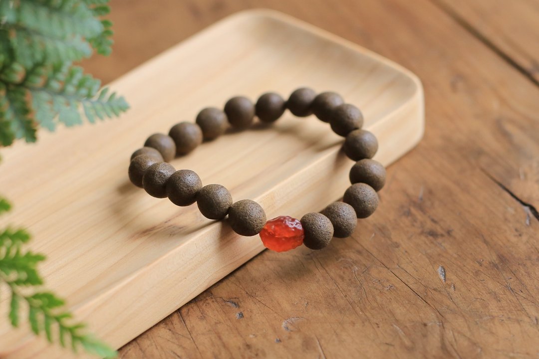 壹染指香品 | 手搓古法龙涎香 | 单圈手串 清赏雅玩 | 现货 - 手链/手环 - 植物．花 