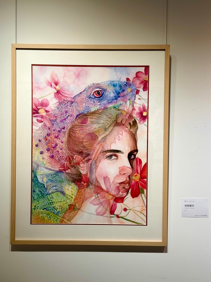 伴生-原创水彩艺术创作画/艺术挂画/精致居家装饰/如隐随形 - 海报/装饰画/版画 - 纸 多色