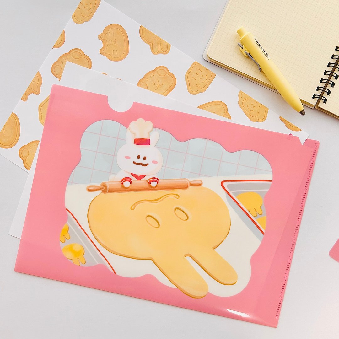 A4 文件夹 Cookie - 文件夹/资料夹 - 塑料 