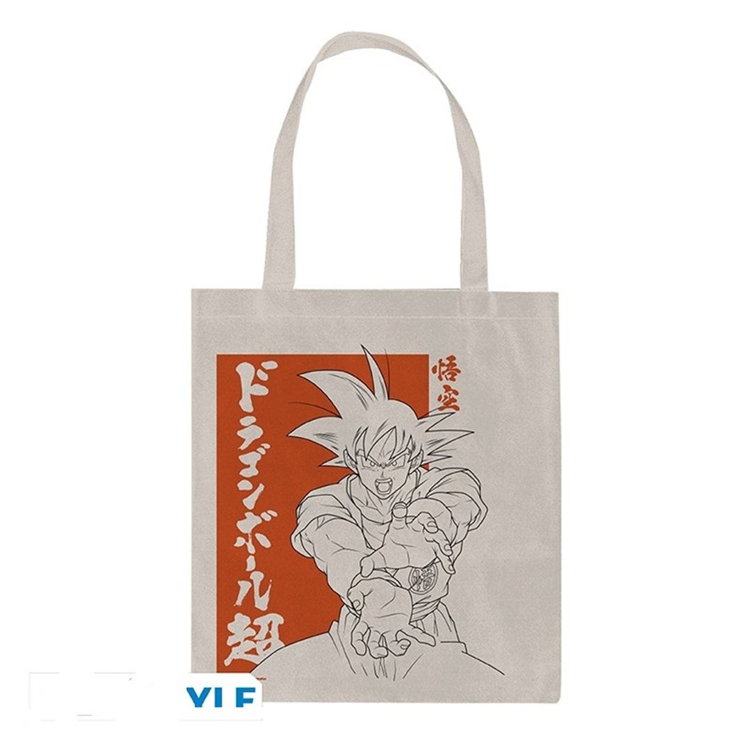 【七龙珠】龙珠超 孙悟空托特包/DRAGONBALL SUPER - 手提包/手提袋 - 棉 多色