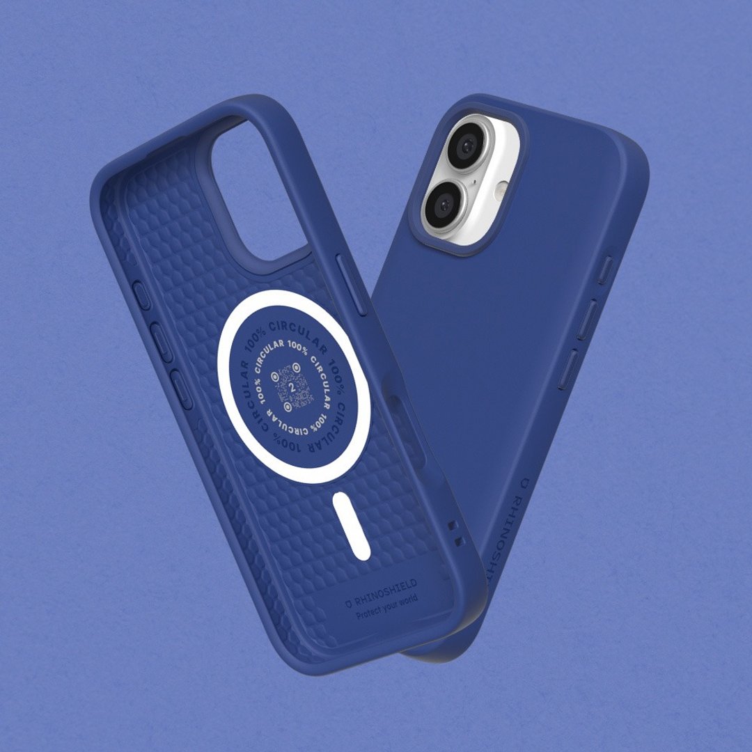SolidSuit(MagSafe兼容)超强磁吸手机壳/浓海蓝 iPhone 16系列 - 手机壳/手机套 - 塑料 蓝色