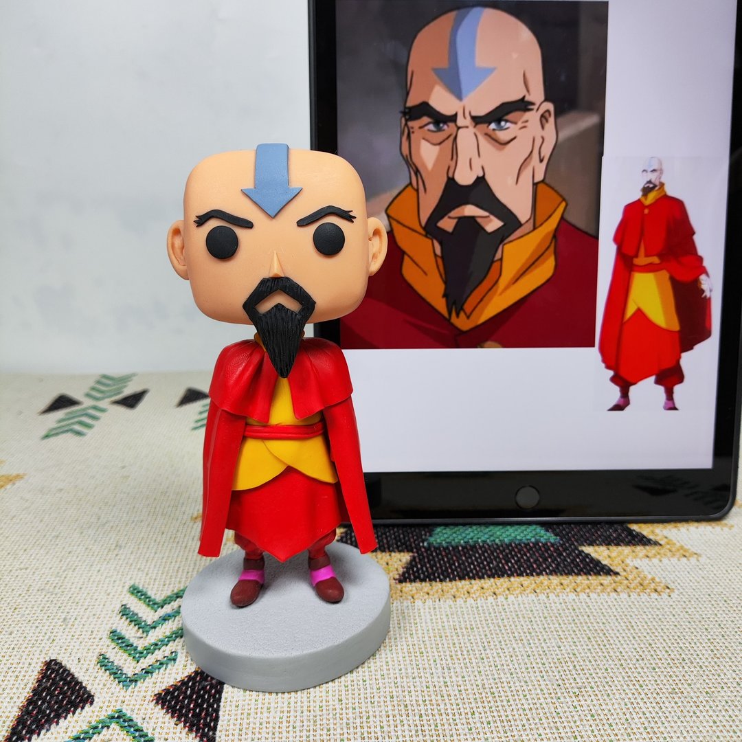 纯手工定制美国Funko Pop 自画肖像公仔娃娃男朋友老公生日礼物 - 玩偶/公仔 - 粘土 多色
