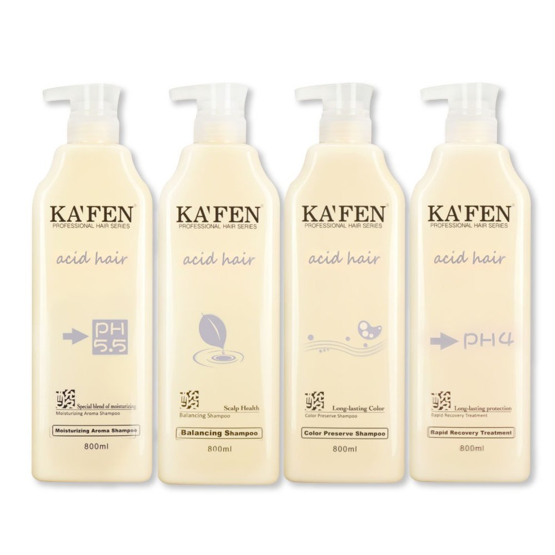【KAFEN】买1送1 亚希朵酸蛋白洗发/护发系列 800ml - 洗发用品 - 其他材质 白色
