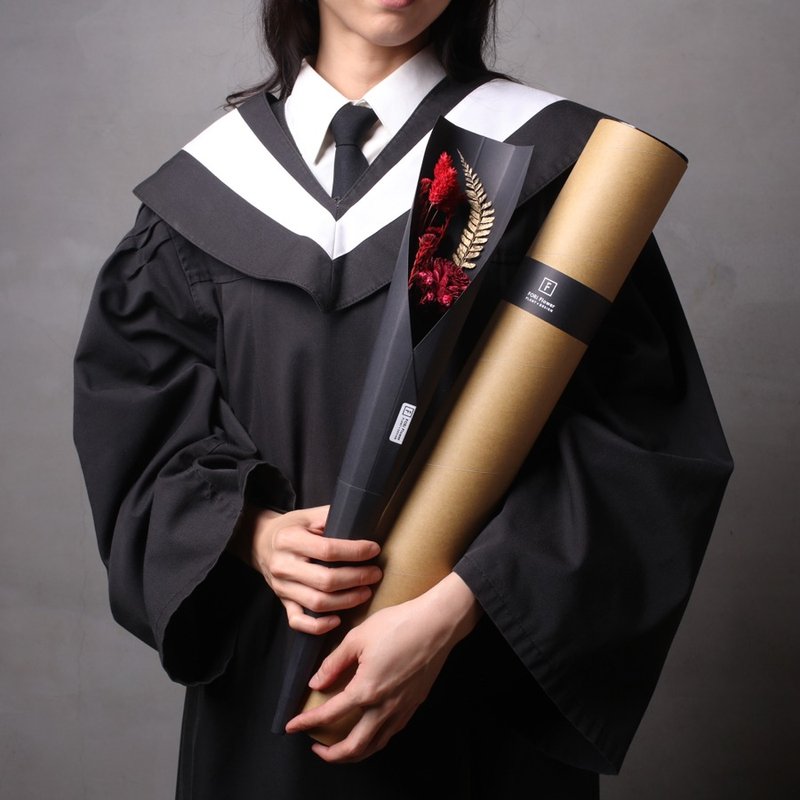 FORi BOUQUET / 毕业花束 / 干燥花 / - 植栽/盆栽 - 植物．花 红色