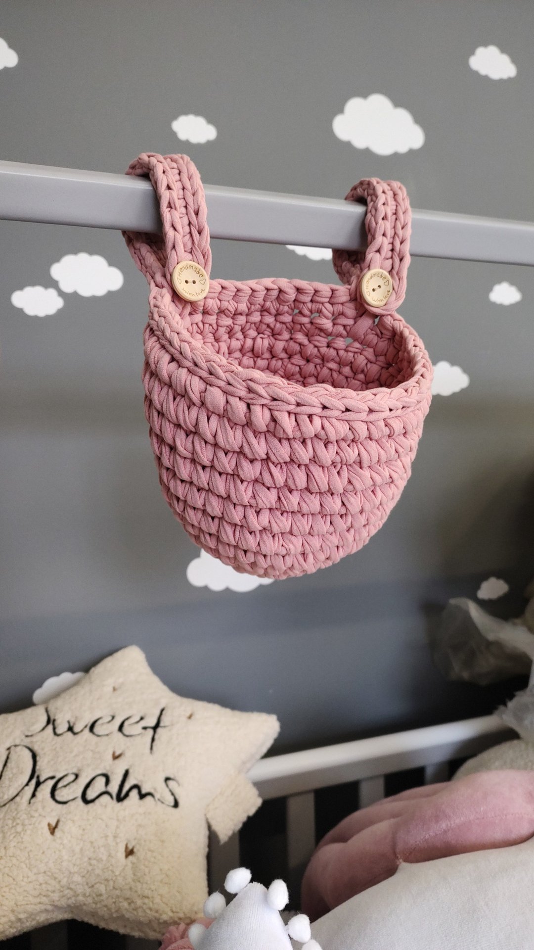 Basket organizer - 婴儿饰品 - 棉 多色