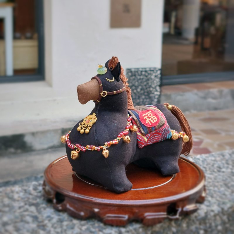 十二支生肖丙午-唐风宝马 - 摆饰 - 棉．麻 