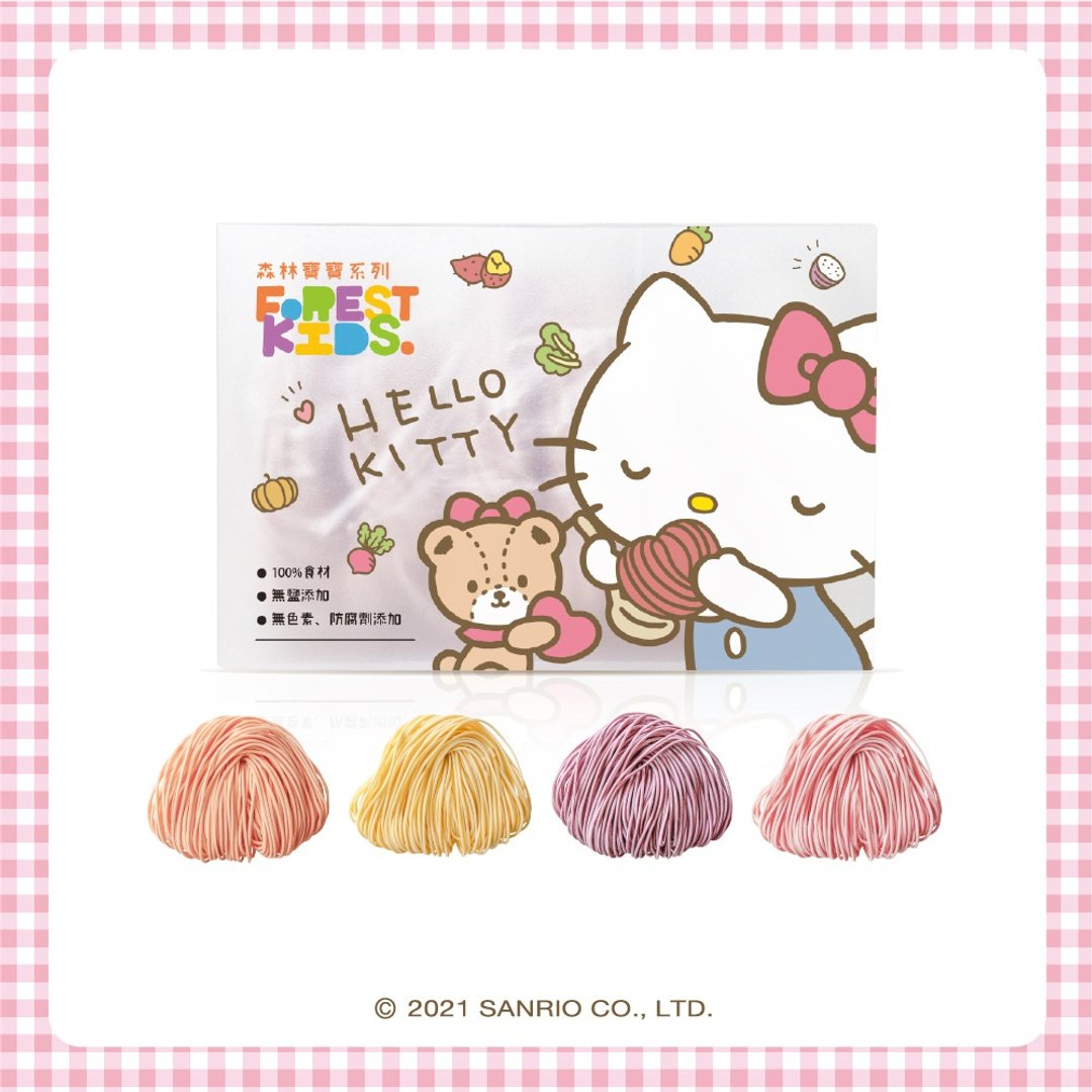 三丽鸥联名-HelloKitty综合宝宝面1入 - 面/面线/米粉 - 新鲜食材 多色
