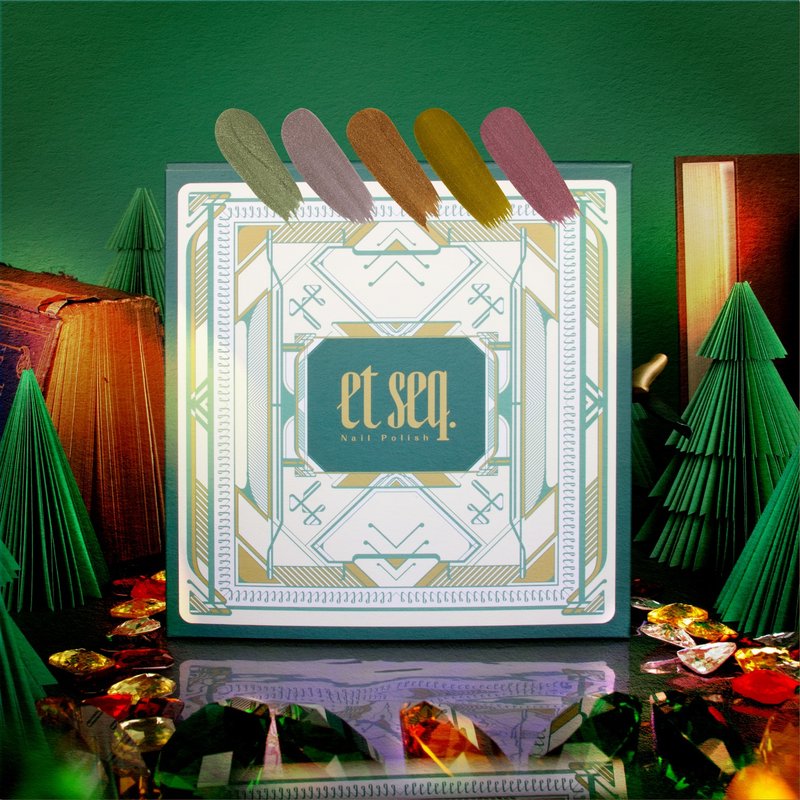 绿野仙踪系列 五入指甲油礼盒组 - 指甲油/指甲贴 - 其他材质 多色