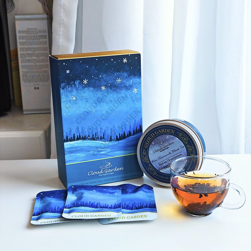 伯爵风华 | 蓝色梦境 | 冰蓝菊花红茶 - 茶 - 植物．花 