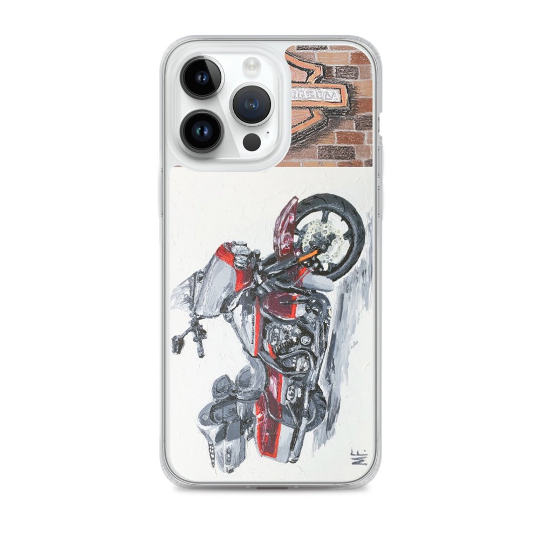 iPhone 透明保护壳原创艺术电话自行车哈雷戴维森 CVO Ultra 限量 - 手机壳/手机套 - 塑料 多色