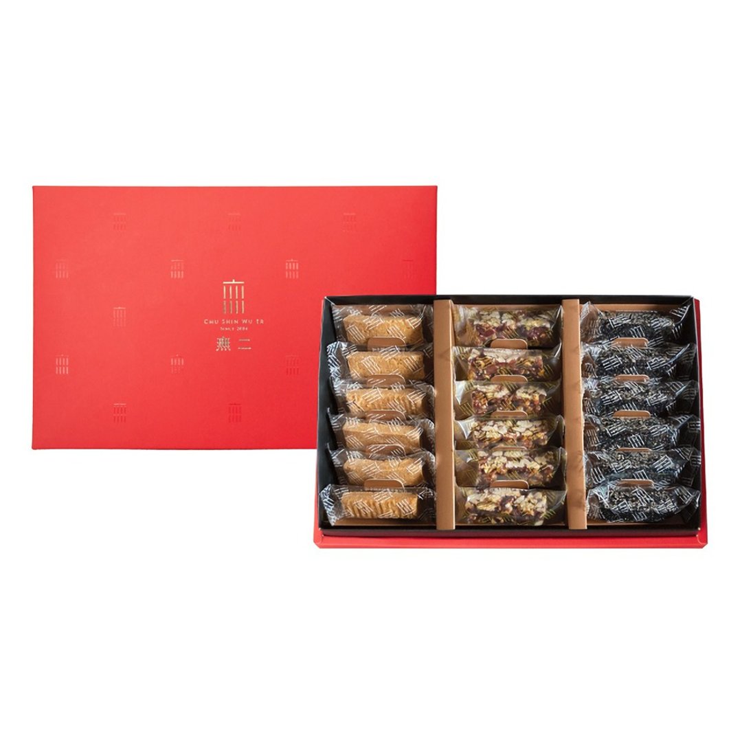 【无二】点心三部曲礼盒 (红) 210g - 零食/点心 - 新鲜食材 绿色