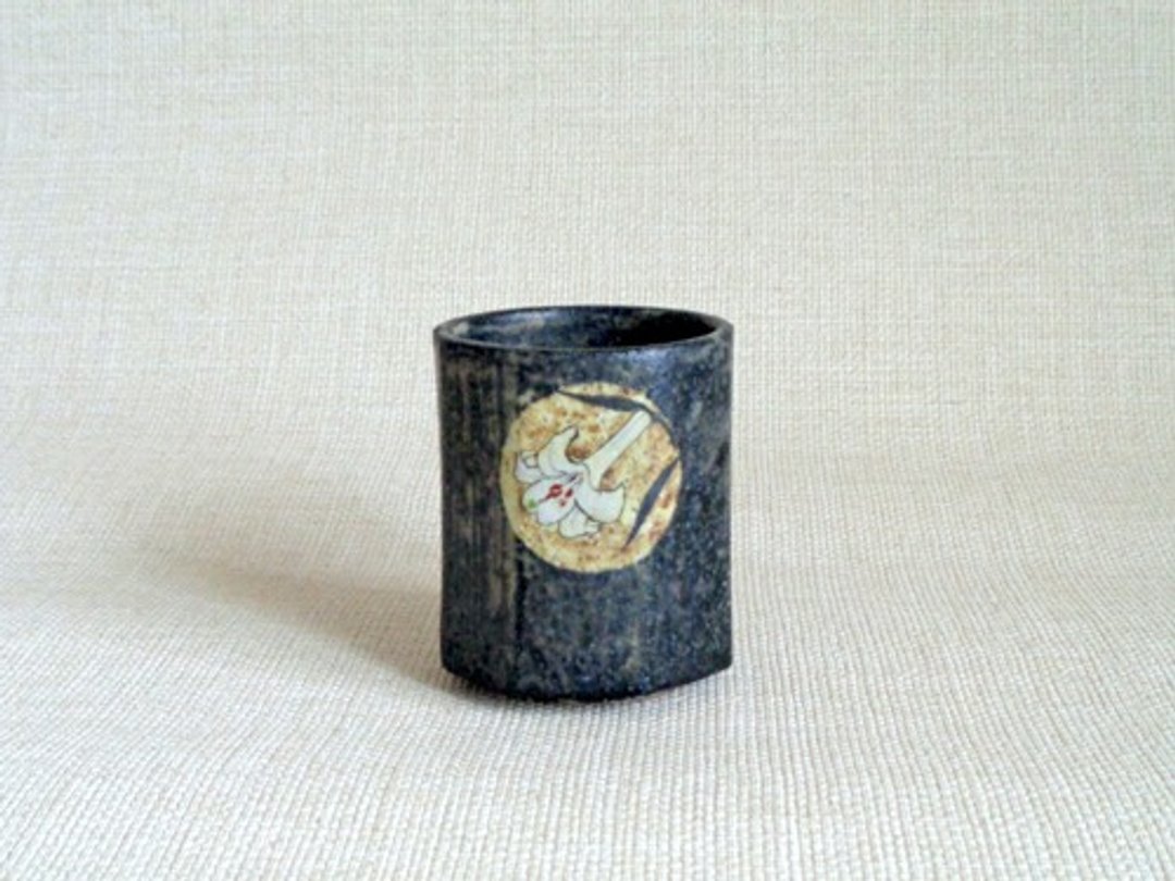 八角倒角浴缸专用 圆窗 Yuri c - 茶具/茶杯 - 陶 黑色