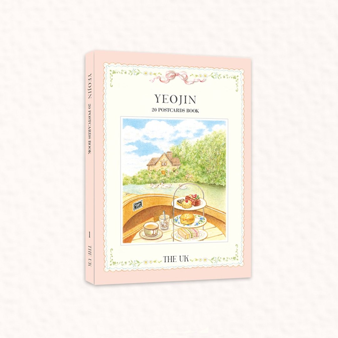 Yeojin 明信片书 Vol.1 英国 - 卡片/明信片 - 纸 粉红色