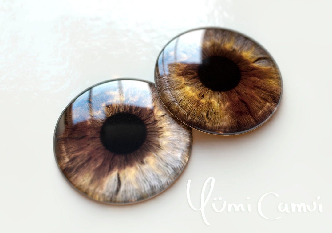 Highest quality glass eye chips for Blythe 14mm - 其他 - 玻璃 