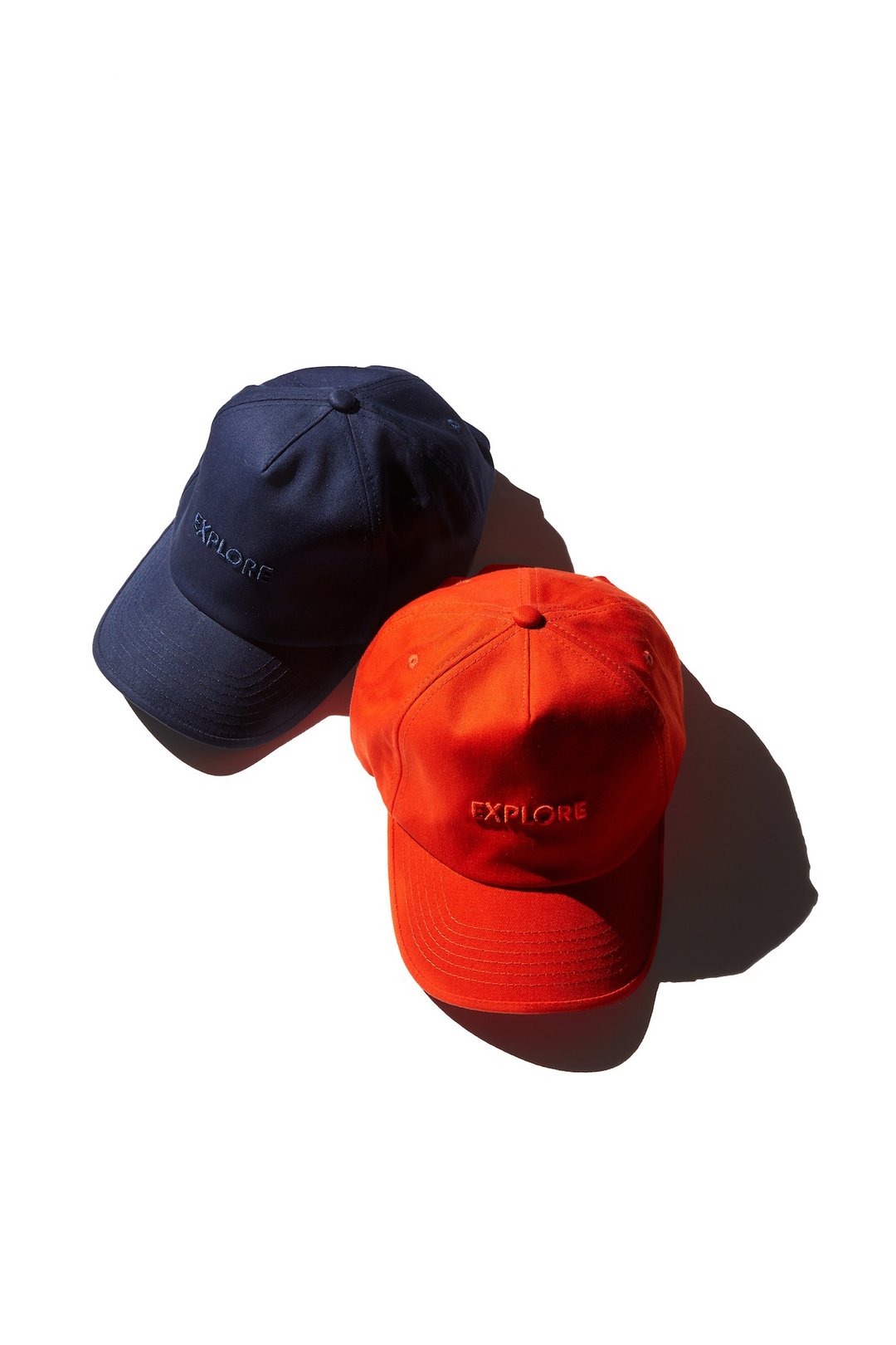 EdW Explore Cap 帽子 - 帽子 - 棉．麻 橘色