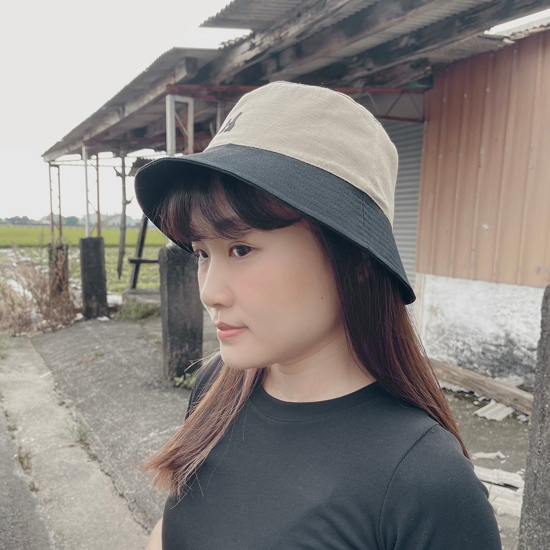 经典米黑渔夫帽 fisherman hat - 帽子 - 棉 多色