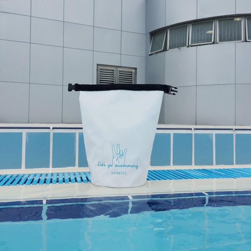 白色 5L 防水袋 - 运动配件 - 塑料 白色