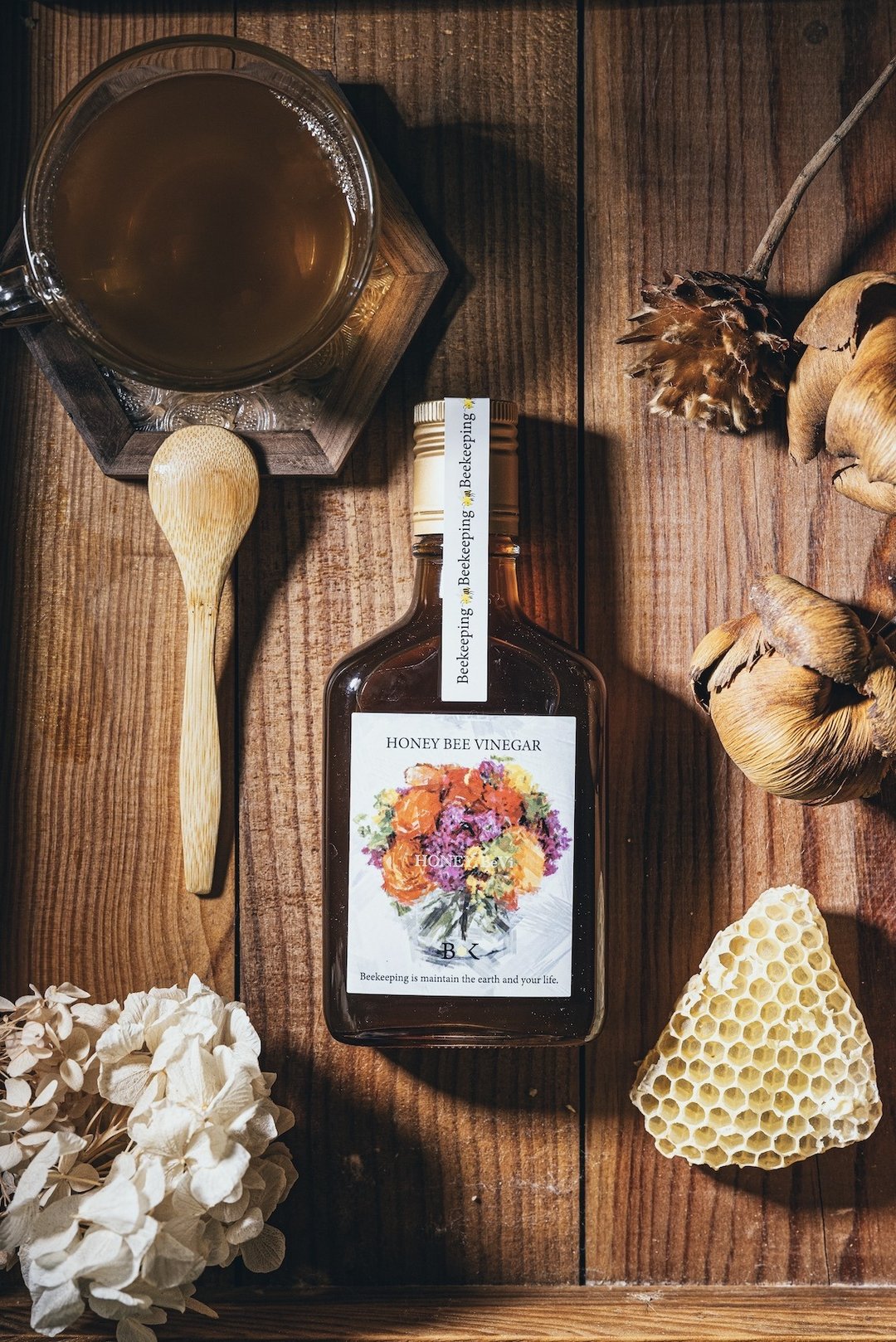 Honey bee vinegar 蜂蜜醋 - 醋/水果醋 - 新鲜食材 橘色