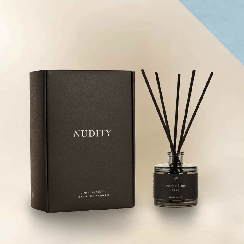 NUDITY | 扩香组 - 苍翠欲滴 Dewy Foliage - 香薰/精油/线香 - 玻璃 黑色