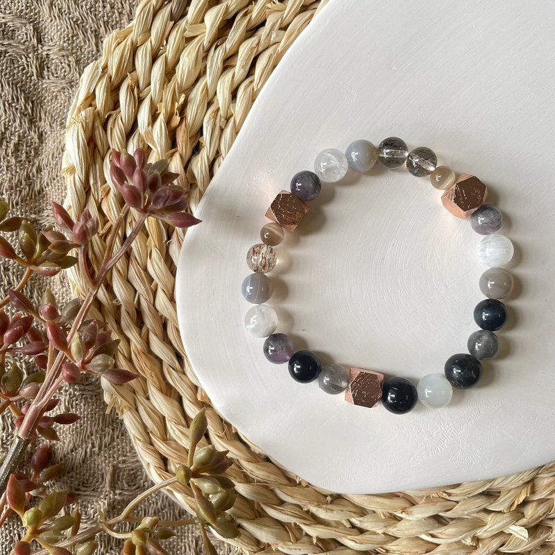 超强能量天铁弹性手链 - 手链/手环 - 水晶 多色