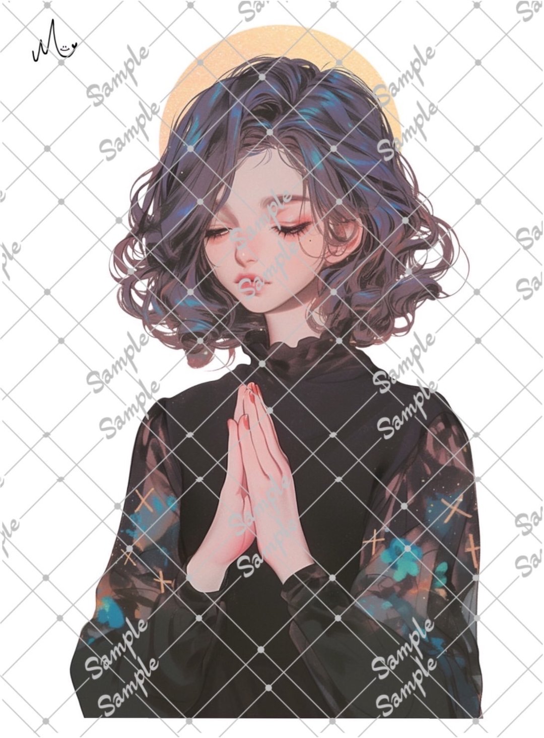 原创人物贴纸 9月新款 - 贴纸 - 纸 