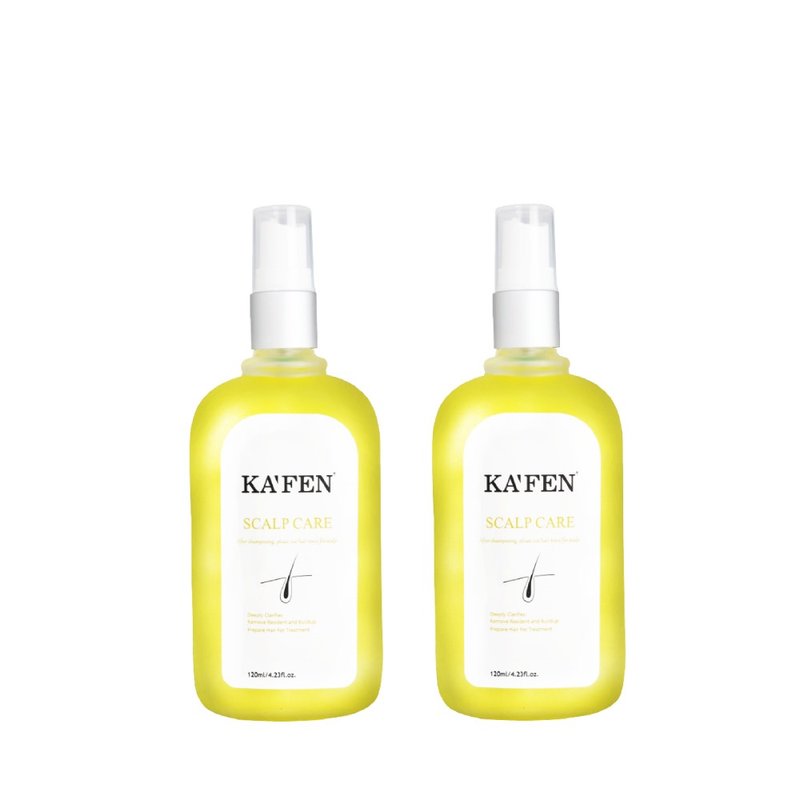 KAFEN卡氛 2入组 强健发根滋养液120ml - 润发用品 - 其他材质 黄色